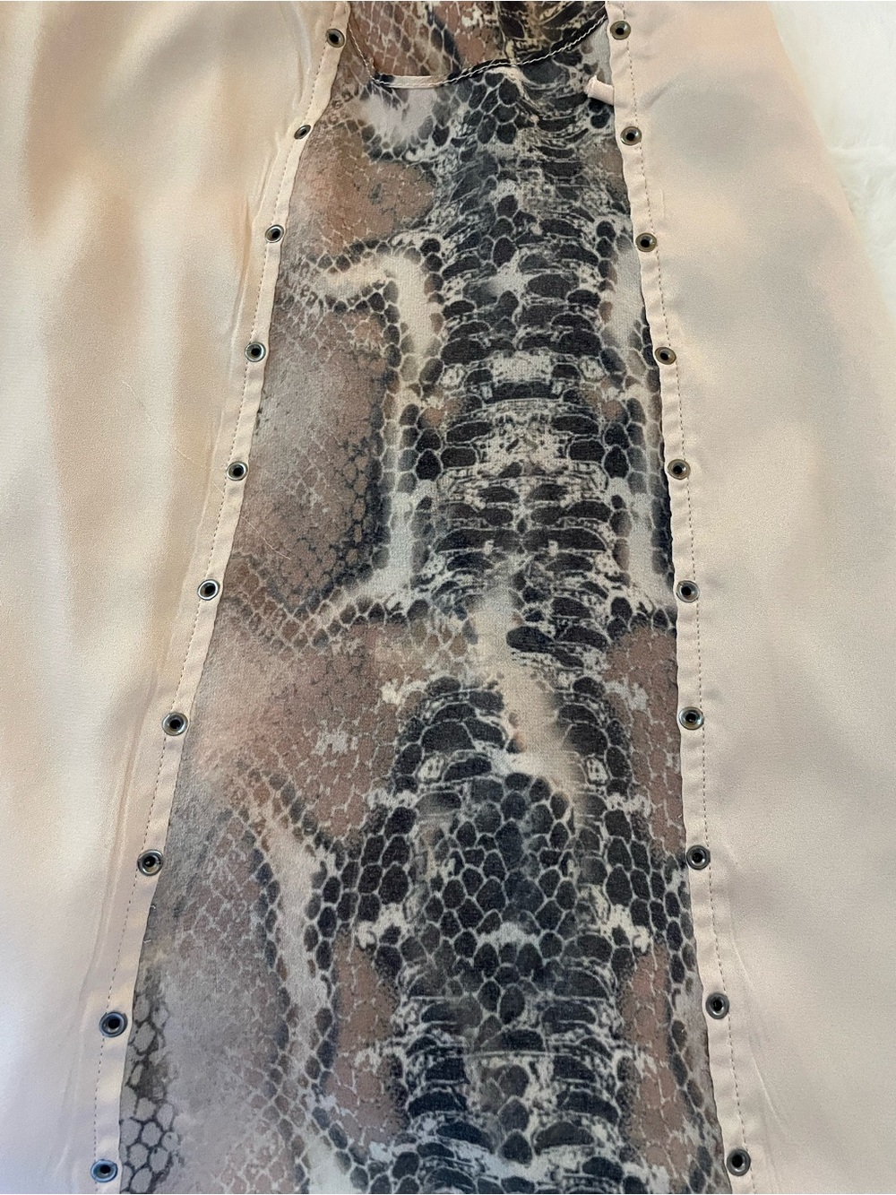 Haute Hippie Snake Print Blouse - Picture 10 of 14